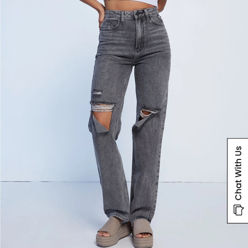 Pacsun Washed Black Ripped 90’s Boyfriend Jean - 28